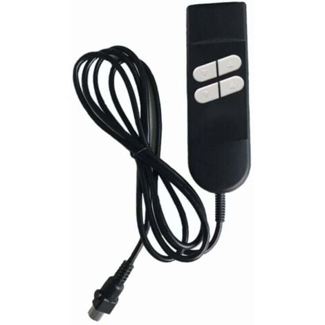 CYSLMUK 1PC Poltrona elettrica con telecomando - Poltrona elevabile con telecomando con controllo manuale, 4 pulsanti, 5 pin