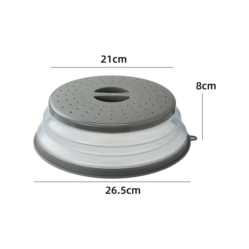 Copertura per schizzi rotonda per microonde