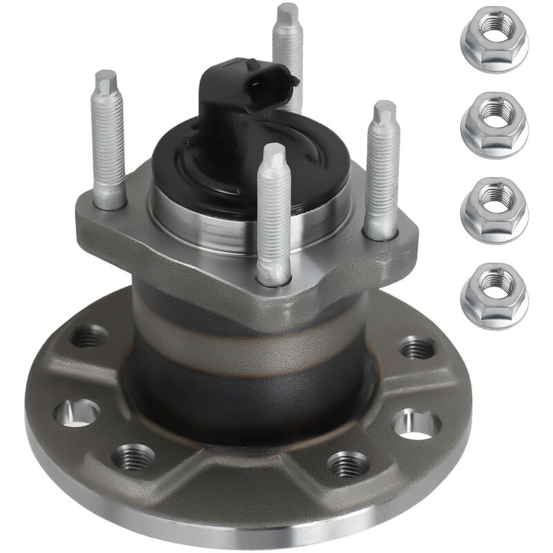 Image of 1pc Radnabe Radlagersatz Hinterachse for Opel Astra H A04 2005-2010 1.2/1.3 CDTi