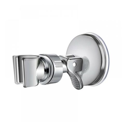 1PC Replaceable Handheld Shower Holder, 360° Rotation Suction Cup Shower Bracket(Suction Cup Base)