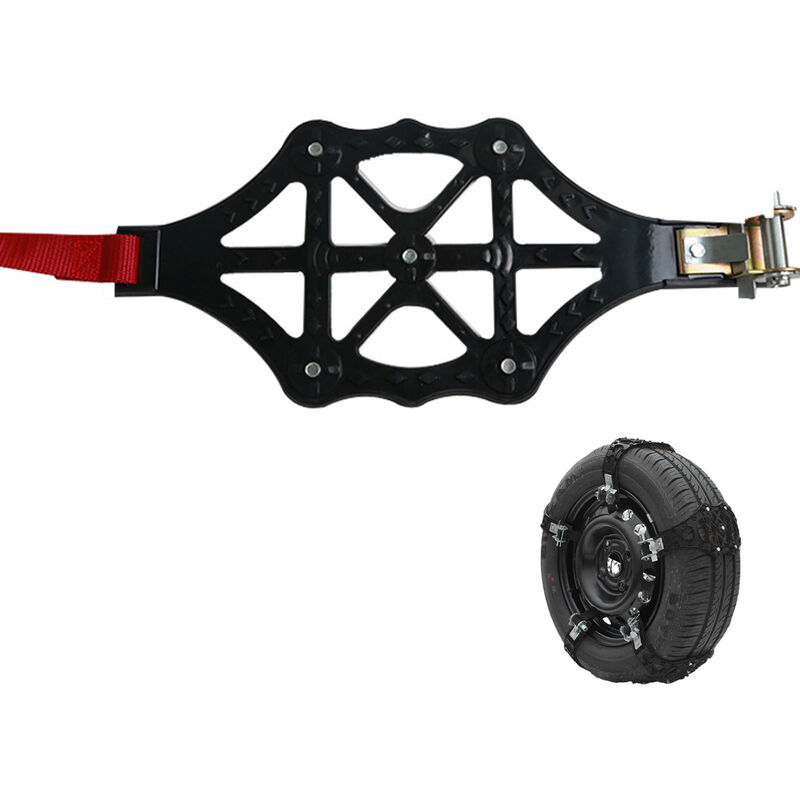 1pc ruote per pneumatici invernali per auto catene...