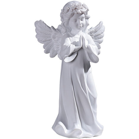 1pc Sculpture D'ailes D'ange Figurine De Jardin De Fées - Temu France
