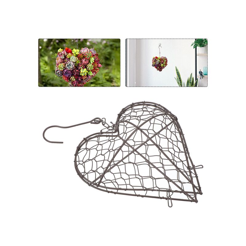 1pc Succulent Wall Planters Indoor Heart Succulent...