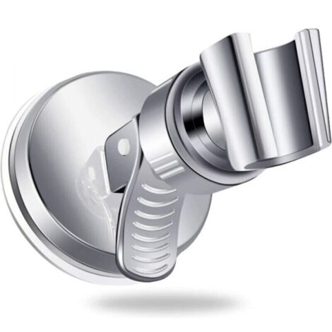 1pc Support Pommeau Douchette, Accroche Douche À Main Ventouse, Fixation Pommeau Douche Mural, Curseur Douche Universel (Bracket)