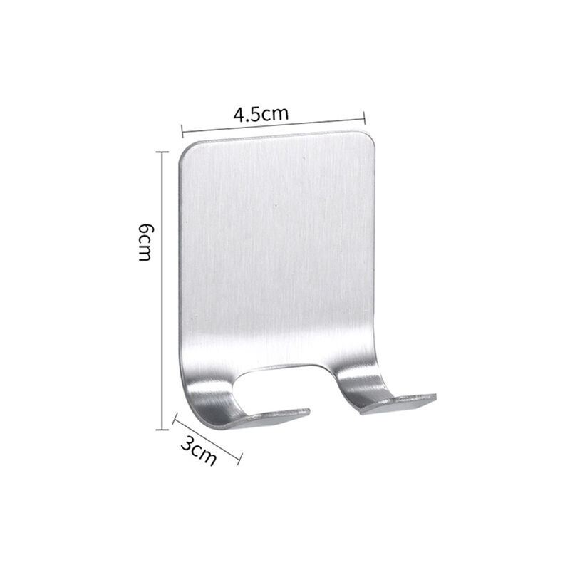 1Pc supporto per rasoio perforato gratuito gancio