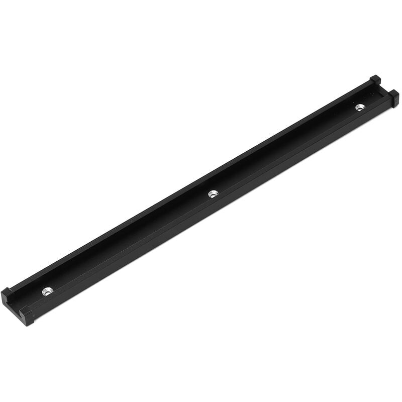 1pc Rail à onglet en t pour scie à table, défonceuse et outils de travail du bois T-track T-slot Mitre Track Jig t Vis Fixation Slot 30x12.8mm Pour