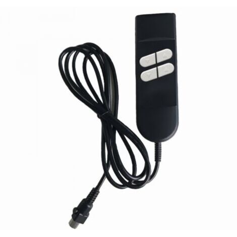 1PC Télécommande de chaise longue électrique-télécommande de chaise élévatrice avec commande manuelle, 4 boutons, 5 broches