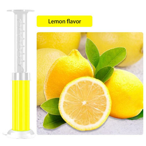 1PC WC Toilet Bowl Cleaner Gel Deodorant Air Freshener Aromatic Flower Needle Detergent Small Flower Toilet Fragrance Deodorant,yellow lemon