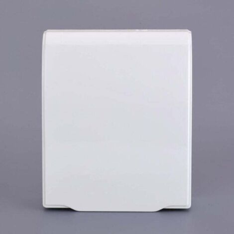 1PC (White) Child Protection Cover, Waterproof Socket Cover, Waterproof Socket Cover, Suitable for Bathroom Sockets to Prevent Water from Splashing into the Socket MUMU
