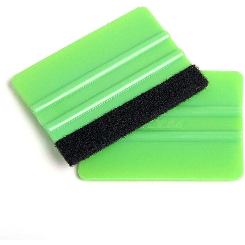 

Happyshop - 1pc Wrap Scraper Squeegee Tool con fieltro suave para vehiculos de coche Etiqueta de pelicula de vinilo para ventana