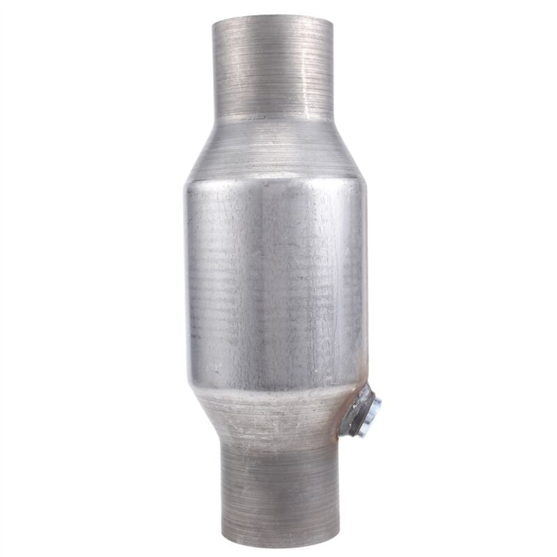 Image of Tlily - 1Pcs 2,5 zoll Gesponnen Universal Katalysator High Flow Edelstahl 425250 Auspuff
