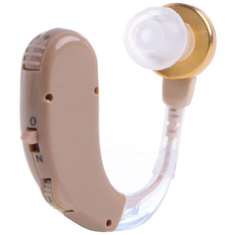 1pcs Amplificateur De Son Contour D'oreille - Dispositif D'amplification Auditive D'oreille
