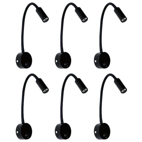 1PCS Bedside Working Study Reading Lamp Wall Sconces 3W LED Book Night Light for Bedroom Dormitory