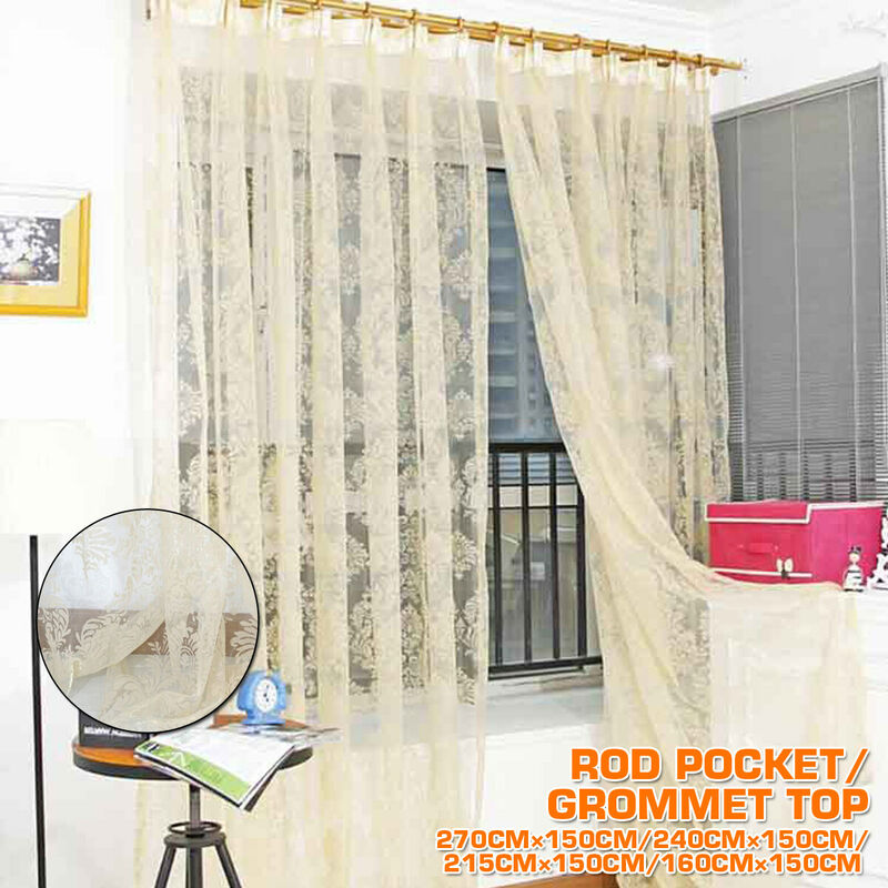 1pcs Blackout Window Curtain Solid Color Window Curtain for Living Room Bedroom (Rod Pocket 160x150cm)