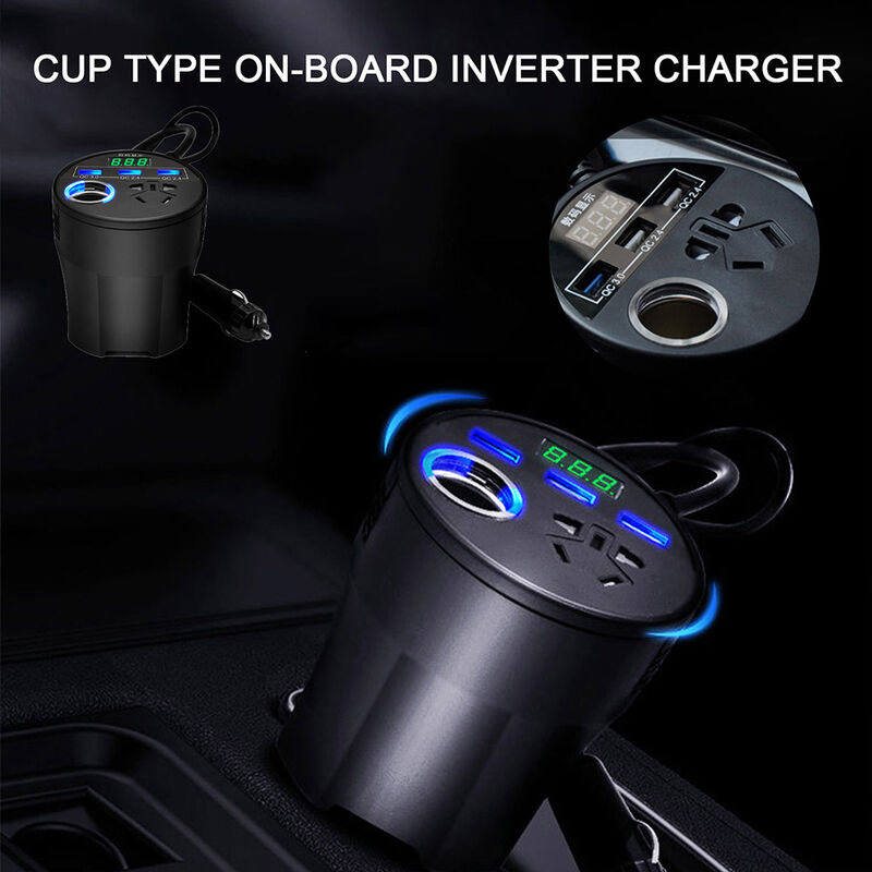 1Pcs Car Inverter 12v 24v To 220v Automotive High