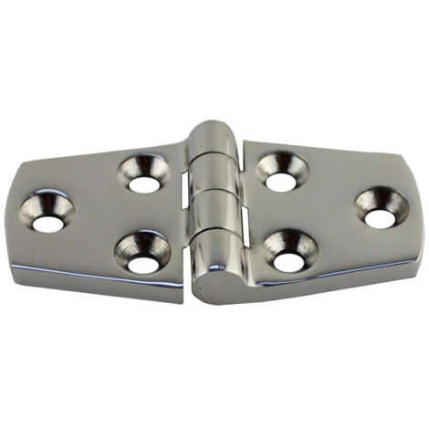 1Pcs Charnière pour Navire en Acier Inoxydable 316 38 × 76 mm - Charnière Porte Placard Utilisée pour les Bateaux, Yachts, Charnières de Porte, les Charnières d'Armoire et les Charnières de Raccordeme