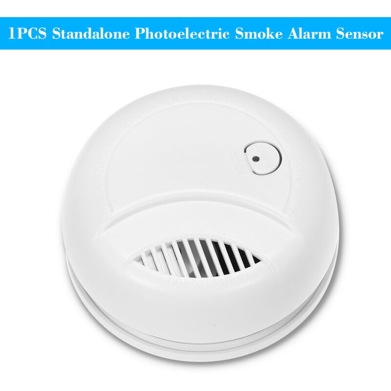 Start - 1PCS Detecteur de fumee photoelectrique autonome Systeme d'alarme sans fil haute sensibilite Detecteur de fumee independant de securite
