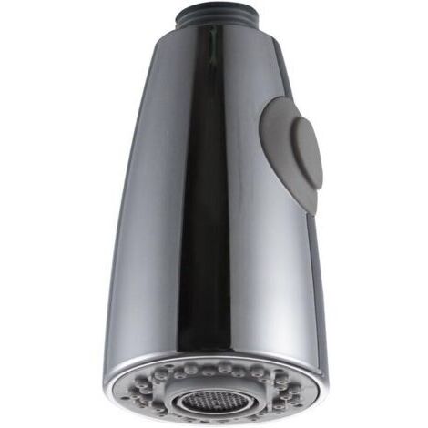 1PCS Deux Fonctions Robinet Cuisine Remplacement Extractible pour Douchette Evier Cuisine tête de pulvérisation en Chrome 1/2" L'interface