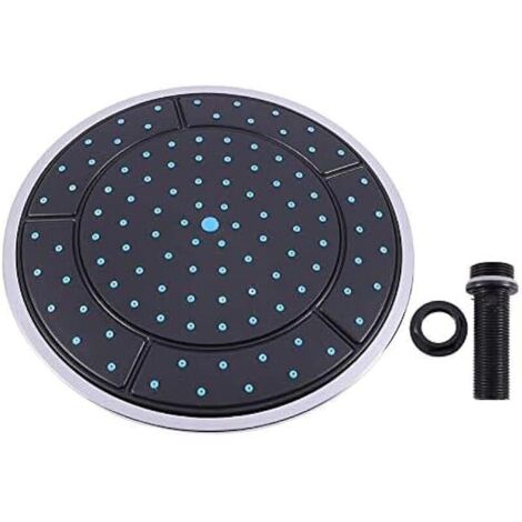 1Pcs Douche Actionnée par Pluie de Ronde en Plastique de 25Cm Accessoires Cabine de Buse de Tête de Toit Dessus de La Chambre