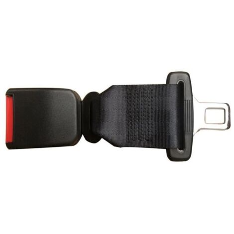 1PCS Extension Rallonge Ceinture de Securite Voiture Durable Fort Noir