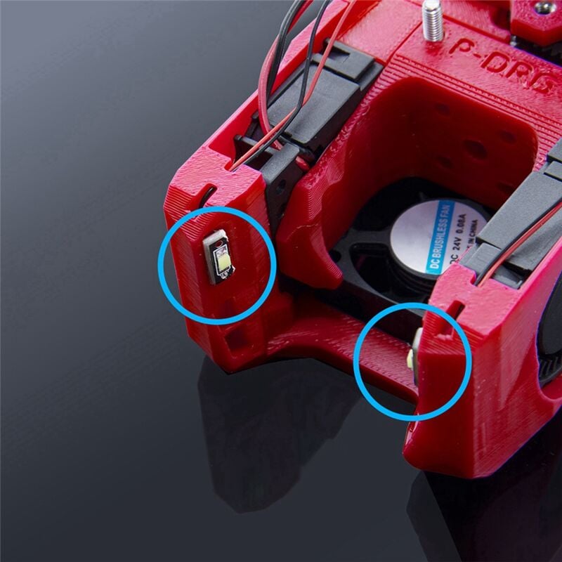 Image of 1PCS Hotend Lampe Düse Beleuchtung 3D Drucker Zubehör 5V Breite Spannung LED Weiß Licht für 0,2