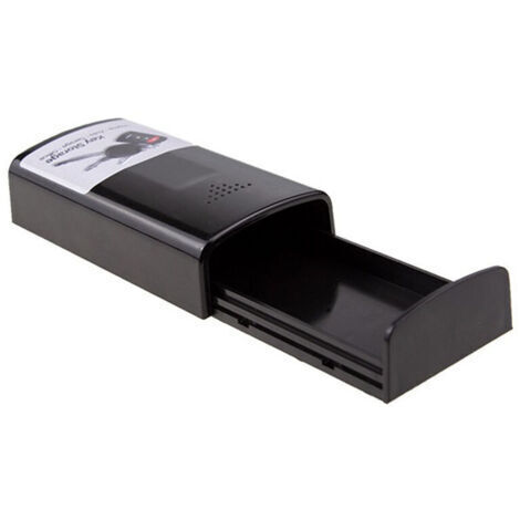 1pcs-Lock Étui magnétique pour voiture (masquer la clé), noir, petit
