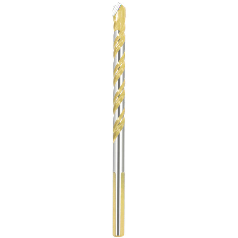 

1pcs multifuncionales Brocas Giros Drillhead pared de ceramica herramienta de trabajo Perforacion vidrio, oro, 12mm