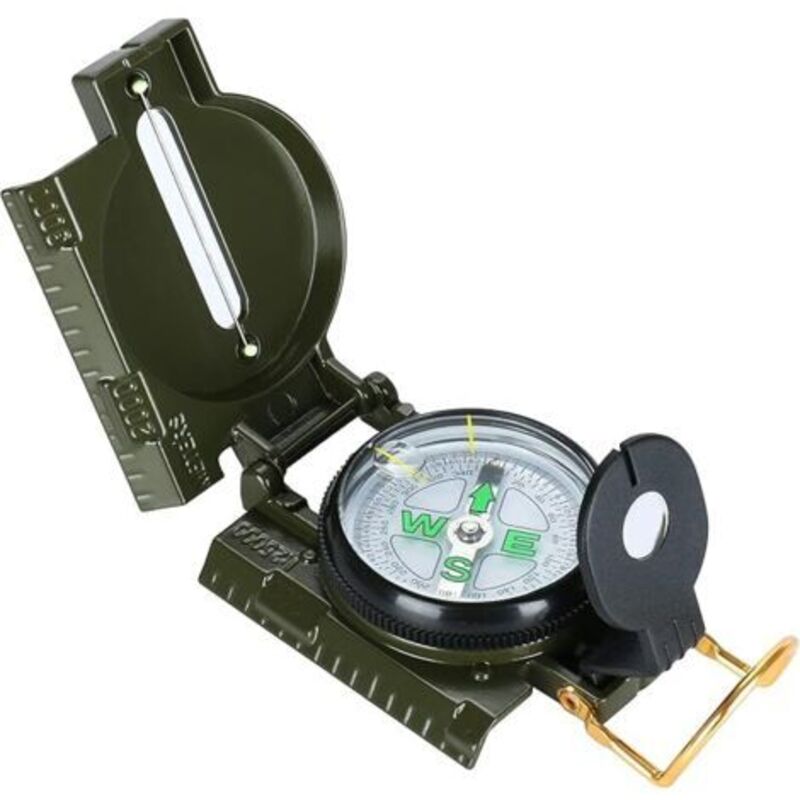1PCS Professional Military Compass for Navigation, Camping, Hiking, Survival Orientation Compass, camouflage color