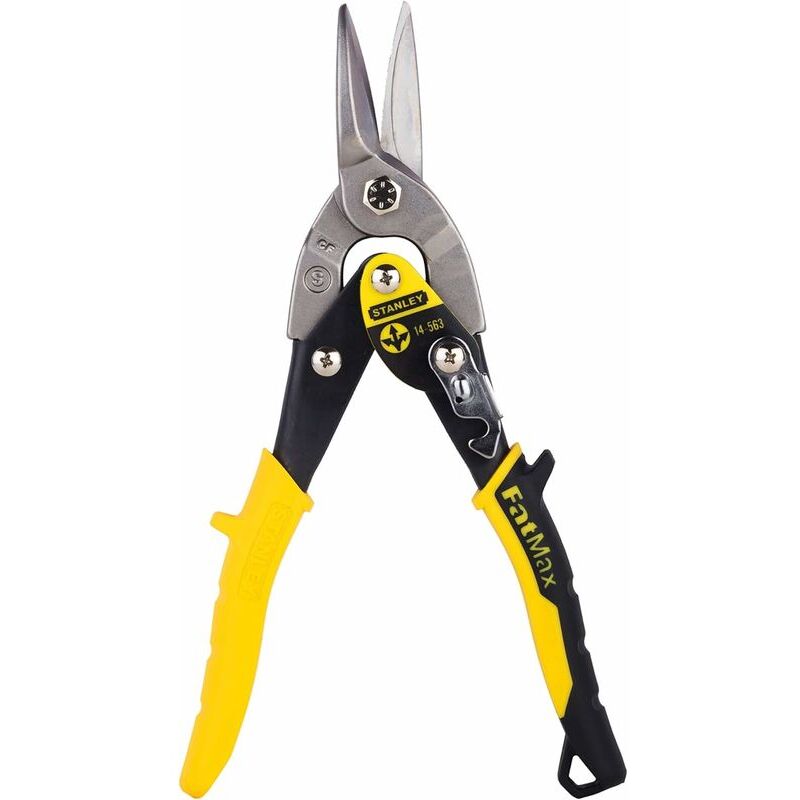 1pcs Stanley Aviation Snips - Coupe Droite et Ergonomique 14-563-22