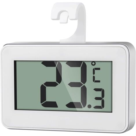1pcs Thermomètre Numérique Mini, Thermometre Congélateur, Thermometre Frigo Digital