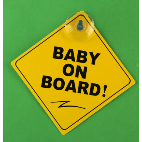 1pcs(Motif du lion) Bébé à Bord Signe pour Voiture, Autocollants D'avertissement de Sécurité Réfléchissante Magnétique de Voiture pour Véhicules