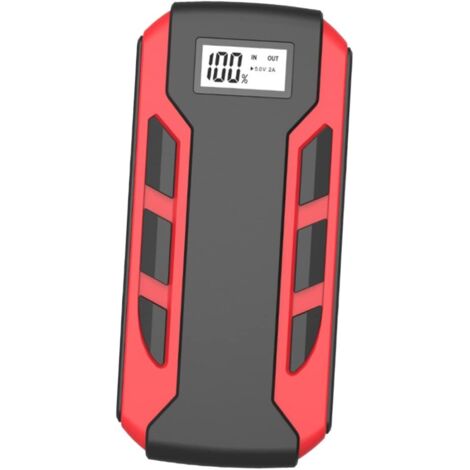 1Pièce Chargeur De Voiture Urgence Source De Portable Adaptateur De Démarrage Pour Véhicule Alimentation Mobile Pratique Version Intelligente Avec Affichage