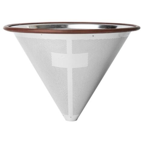 1pièce Filtre à Café Acier Inoxydable Réutilisable Et Facile à Nettoyer Avec Design Compact Pour Utilisation Maison Ou Camping