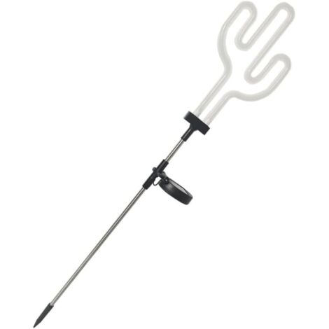 1pièce Lampe De Pelouse Solaire Forme De Cactus Décoration Extérieure Pour