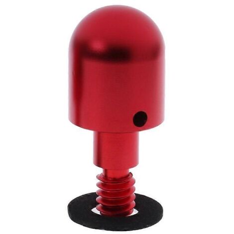 1Protège-becquet arrière anti-collision pour Mercedes Smart Fortwo - Pointe ronde rouge - 1 pièce.