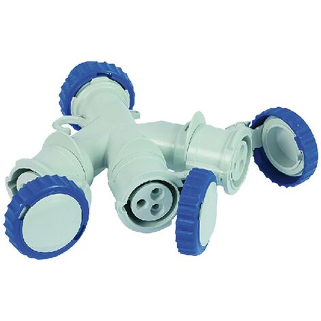 1PZ ADATTATORE INDUSTRIALE TRIPLO 73120