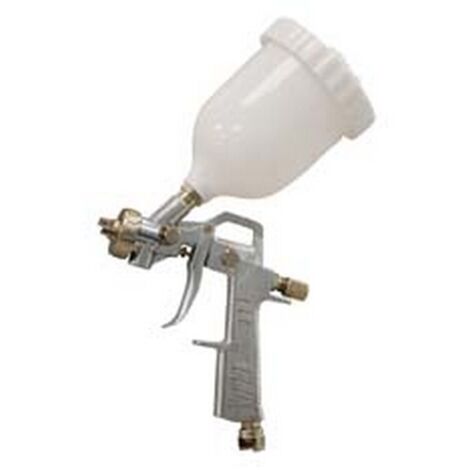 1PZ AEROGRAFO SERBATOIO SUPERIORE CON ATTACCO DADO CAPETTATO - ugello mm.1,8