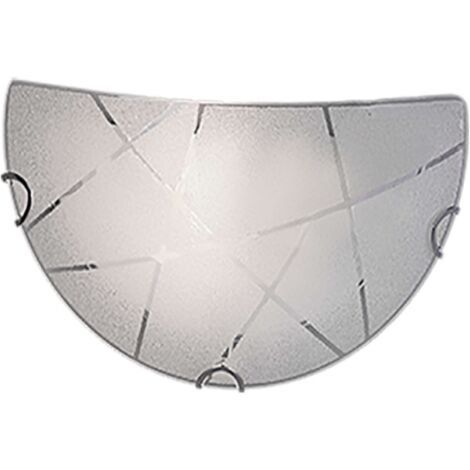 1PZ APPLIQUE SANDRINA GRANIGLIA RIGHE TRASP. 30X15 CM