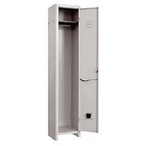 1PZ ARMADIO SPOGLIATOIO AD UN POSTO MONTATO - cm.35x50x180h.