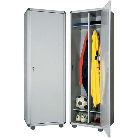 1PZ ARMADIO SPORCO PULITO RESINA 1 ANTA 175X59X39 KIT