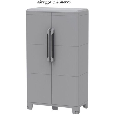1PZ ARMADIO TERRY TRANSFORMING 2 ANTE 78X43XH143 TUTTO PIANI