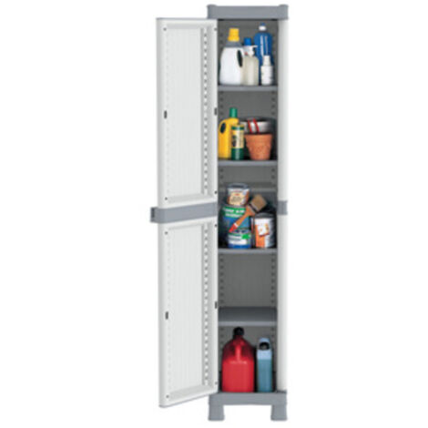 1PZ ARMADIO TERRY WAVE 1ANTA CM 35X44X181H QUATTRO RIPIANI 2350RUW
