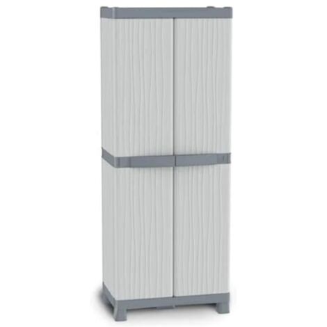 1PZ ARMADIO TERRY WAVE 2ANTE CM 70X44X181H QUATTRO RIPIANI 2700UW