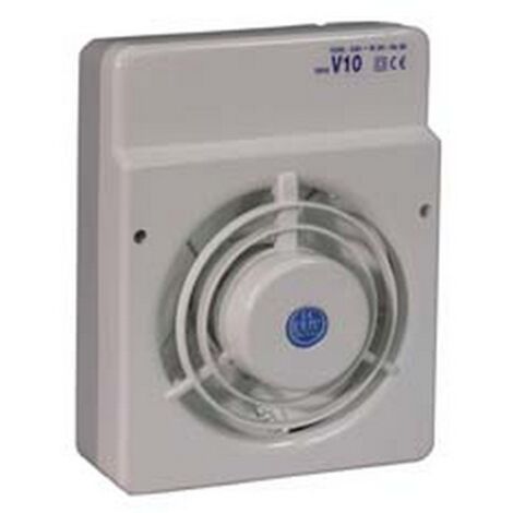 1PZ ASPIRATORE ELETTRICO DA PARETE CENTRIFUGO AUTOMATICO 20W  -  mm.100 di foro art.V10
