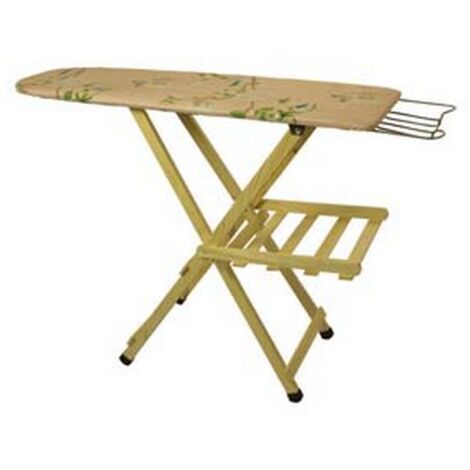 1PZ asse da stiro con apanni in legno e aferro in metallo - cm.35x110