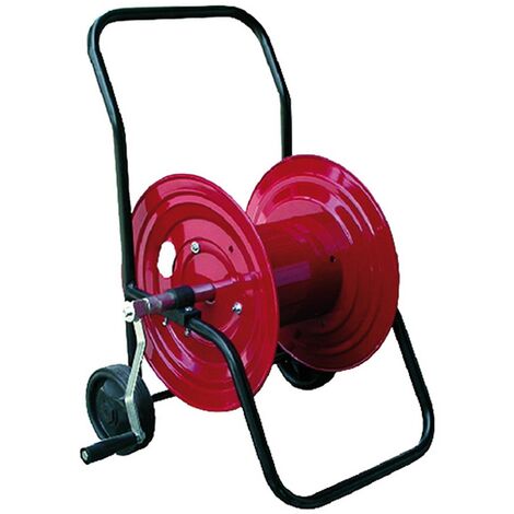 1PZ AVVOLGITUBO A CARRELLO 'PESANTE' 3/4x40 mt - 1/2x50 mt - piccolo