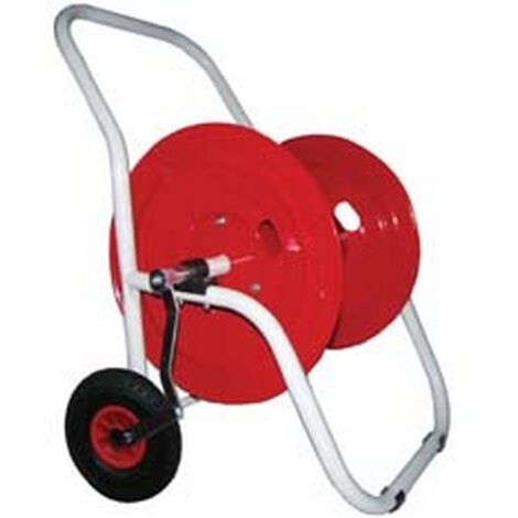 1PZ AVVOLGITUBO CARRELLATO GRANDE PORTATA MT.70 - capacit mt.70 di tubo  esterno mm.27