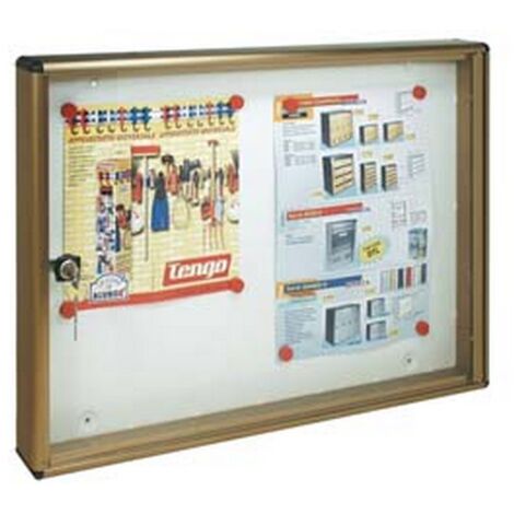 1PZ bacheca porta avvisi per interni cm.55x5x40h. - cm.55x5x40h.
