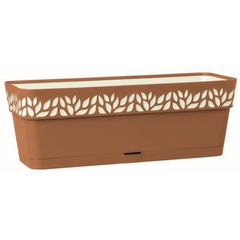 1PZ BALCONETTA CLOE CON RISERVA D'ACQUA cm. 50x18x17 h col.Verdone