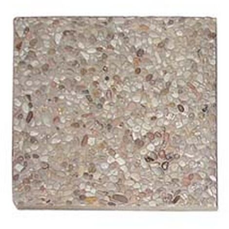 1PZ BASE IN GHIAIA LAVATA PER OMBRELLONE - cm.40x40 - peso Kg.12,88 circa